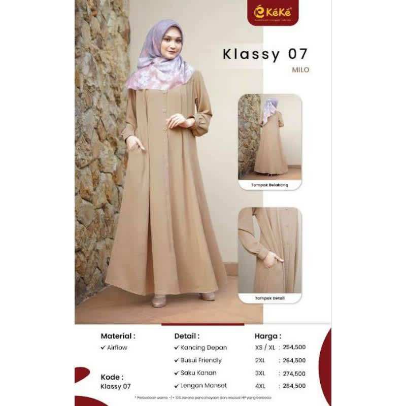 KEKE ADULT GAMIS KLASSY 07 MILO