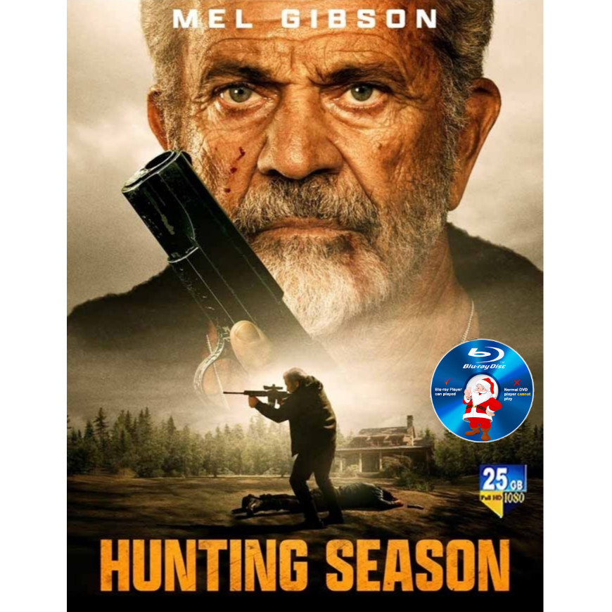 E-BLURAY Hunting Season (2025) Mel Gibson / Shelley Hennig ENGLISH MOVIE