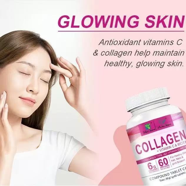 คอลลาเจนวิตามินซีไบโอติน ผิวไวท์เทนนิ่ง คอลลาเจนโค้ง8899260118