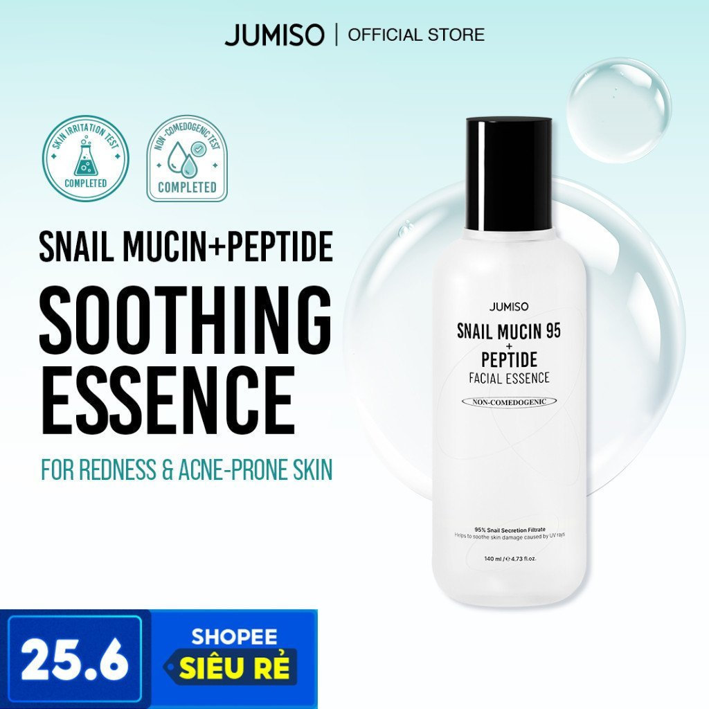 Esencia facial Jumiso Snail mucin95+Peptide 50ml/140ml