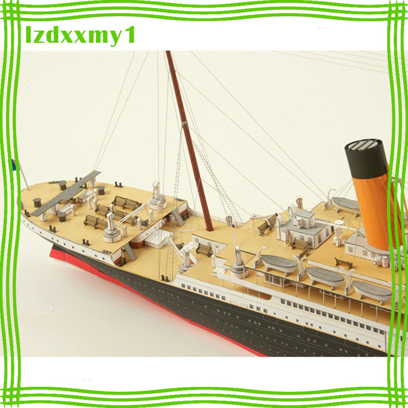 [Kiddy] Titanic Ship DIY Puzzle Paper Model Toy Collectables Office Decor Gifts