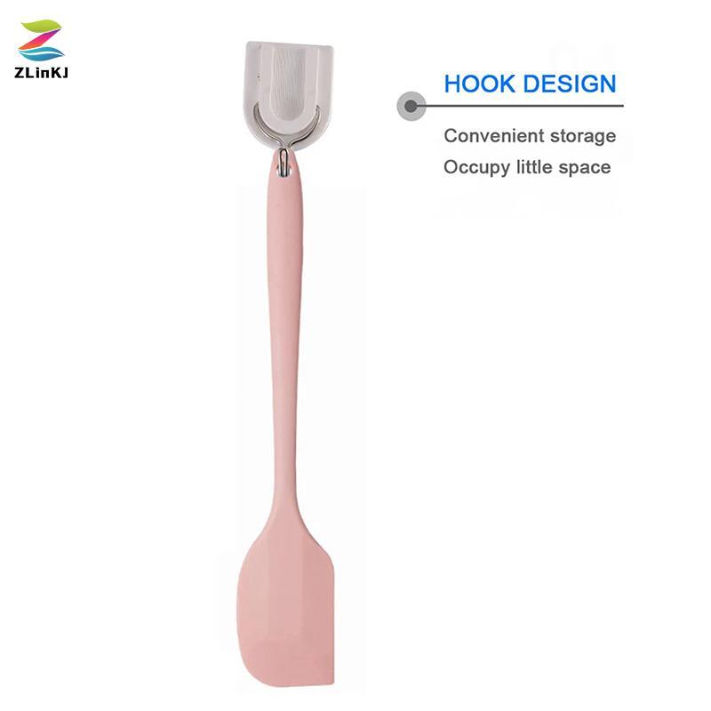 ZLinKJ ซิลิโคนครีมไม้พายทนความร้อน Non-Sti ไม้พายที่สมบูรณ์แบบสําหรับทําอาหารเบเกอรี่และกวนเครื่องมือครัวเกรดอาหารใหม่ - รูปที่ 6