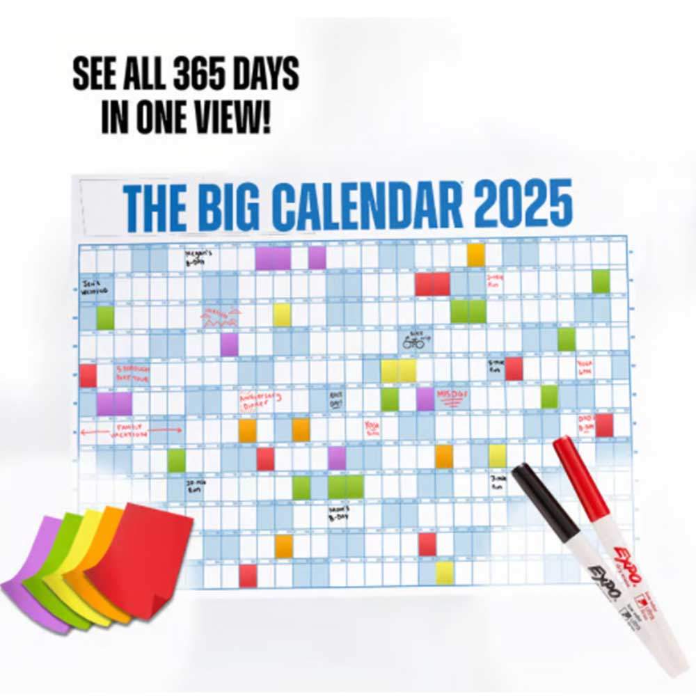 2026 Year Calendar Planner Wall Hanging Calendar New Year Gifts Monthly Weekly Daily Planner Organiz