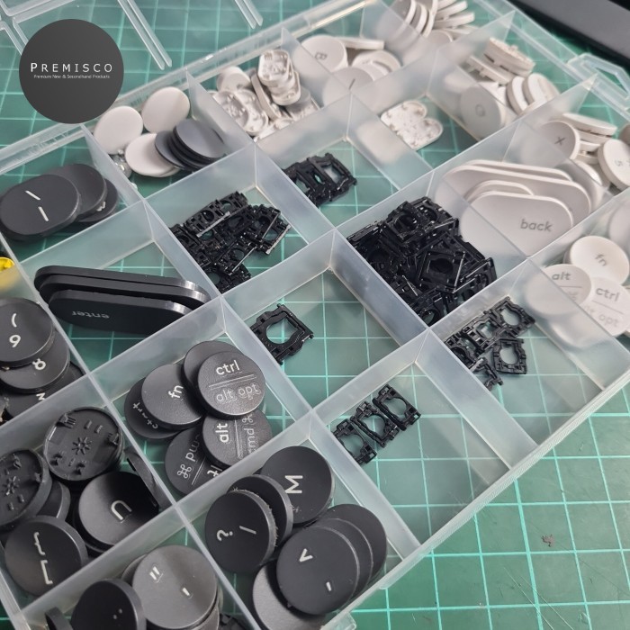 TOMBOL ปุ่มคีย์บอร์ด Logitech K380 ปุ่มกดสวิตช์ K380s pebble