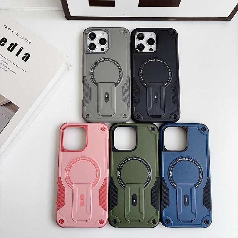 เหมาะสําหรับ iPhone 16 Pro Max เคสโทรศัพท์รุ่นใหม่ iPhone 14 ขาตั้งที่มองไม่เห็น iPhone 13 Pro อุปกร