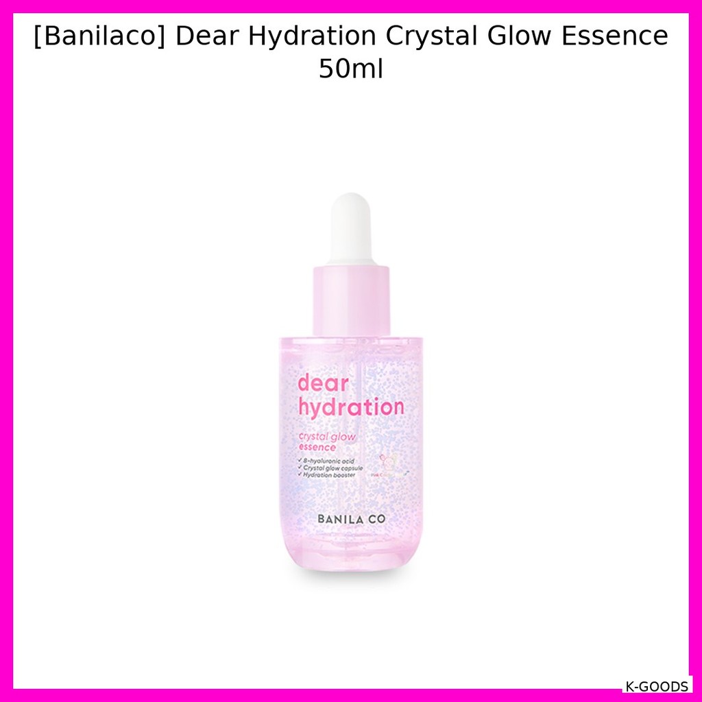 [Banilaco] Dear Hydration Crystal Glow Essence 50ml / Korean Essence / Crystal Glow / ของแท้ 100% โด