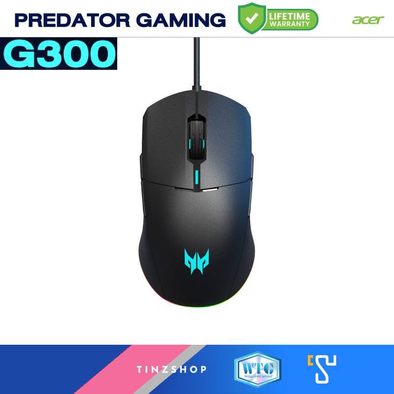 [Tinzshop] ACER PREDATOR GAMING MOUSE (เมาส์) G300 สเปกสุดเทพที่เกมเมอร์ต้องร้องว้าว