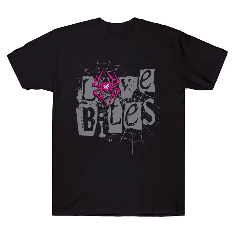 ใหม่ AJ Lee Love Bites เสื้อยืดที่ต้องมี สไตล์คลาสสิกย้อนยุค สตรีทแวร์ผู้หญิงผู้ชาย ผ้าฝ้าย ปากผู้นำ