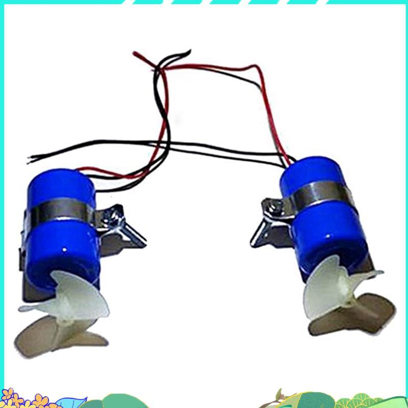 1 คู่ RC Jet เรือมอเตอร์ใต้น้ํา Thruster 7.4V 16800RPM CW CCW 3 ใบมีดใบพัดสําหรับ DIY Micro-ROV หุ่น