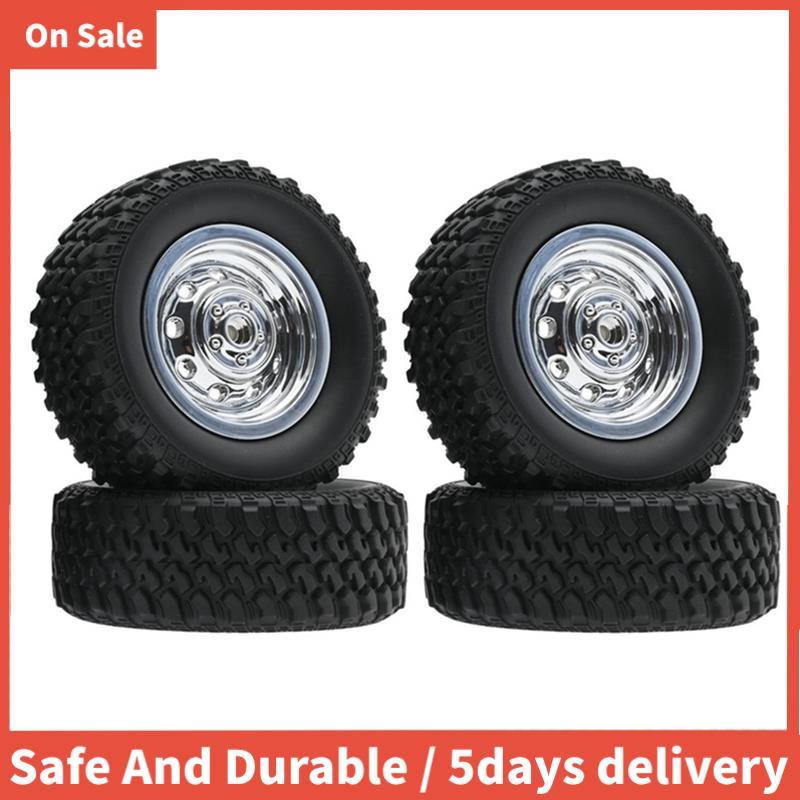 4 ชิ้น MN78 ล้อยาง Tyre สําหรับ MN78 MN-78 MN 78 1/12 RC รถอะไหล่อุปกรณ์เสริม
