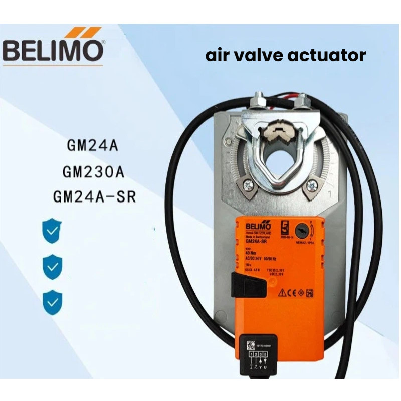 BELIMO BELIMO GM24A-SR 230A GM24A ไฟฟ้าท่อวาล์ว Air วาล์ว Executor Driver 40NM