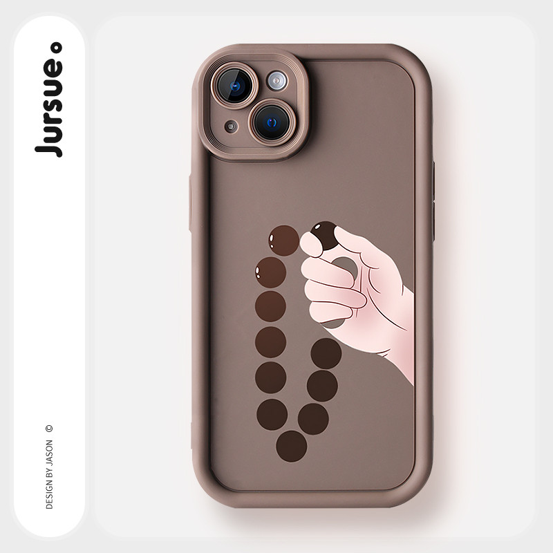 JURSUE เคสไอโฟน เคสนุ่มกันกระแทกมีสไตล์ตลก เคสโทรศัพท์ for iPhone 17 Air 16 15 14 13 12 11 Pro Max S