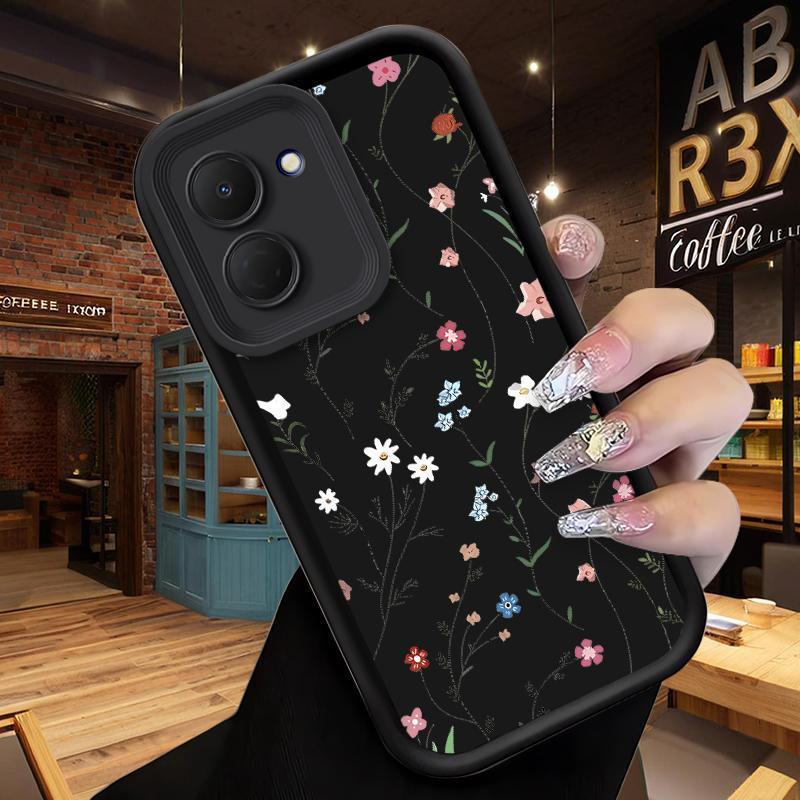 ปลอกสําหรับ Tecno Spark GO 3 Spark GO 2 Spark Go 1 ดอกไม้ที่เรียบง่ายเคสโทรศัพท์ Techno Spark GO3 GO