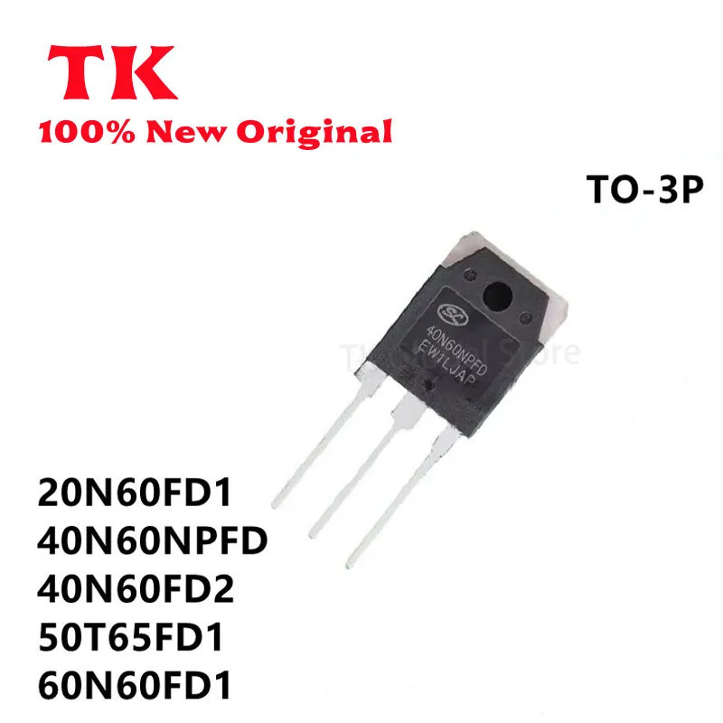 5 ชิ้น 20N60FD1 60N60FD1 50T65FD1 40N60NPFD 40N60FD2 TO-3P IC ในสต็อกขายส่ง