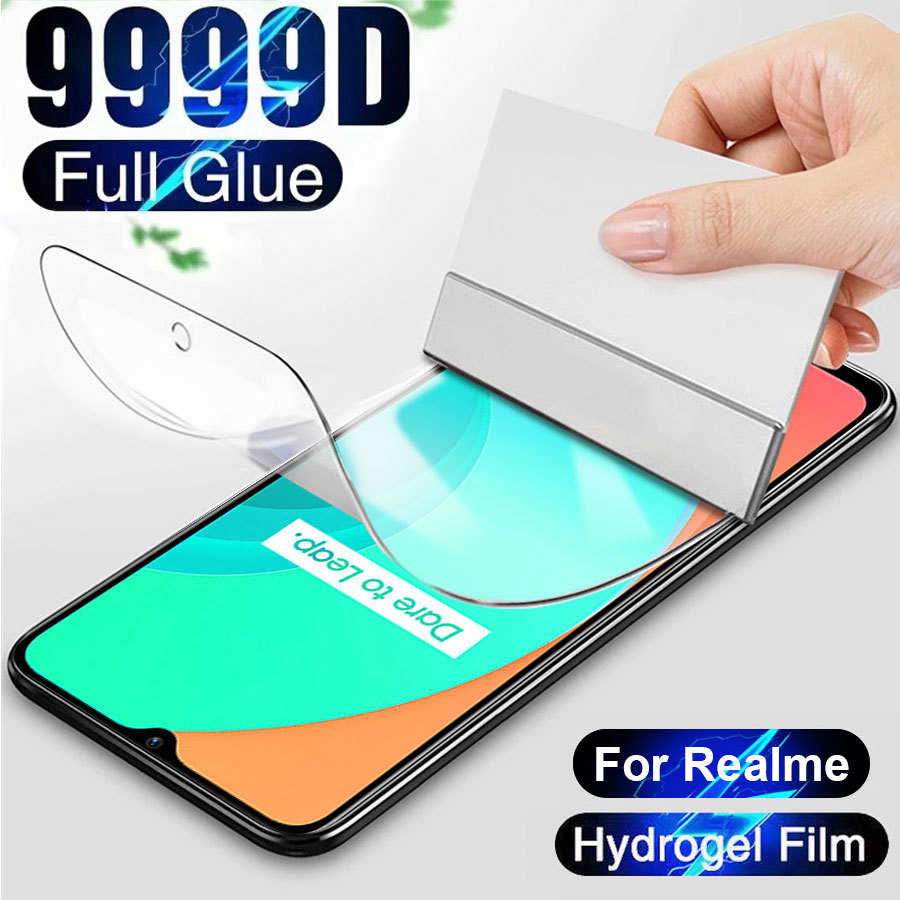 ฟิล์มกันรอยหน้าจอ แบบเต็มจอ สําหรับ Realme 5 6 7 8 9 10 11 12 13 14 15 Pro 5i 6i 7i 8i 9i C3 C11 C12 C15 C17 C20 C21 C25 C30 C31 C33 C35 C51 C53 C55 C61 C63 C65 C67 C71 C75 C85 Note 50 60