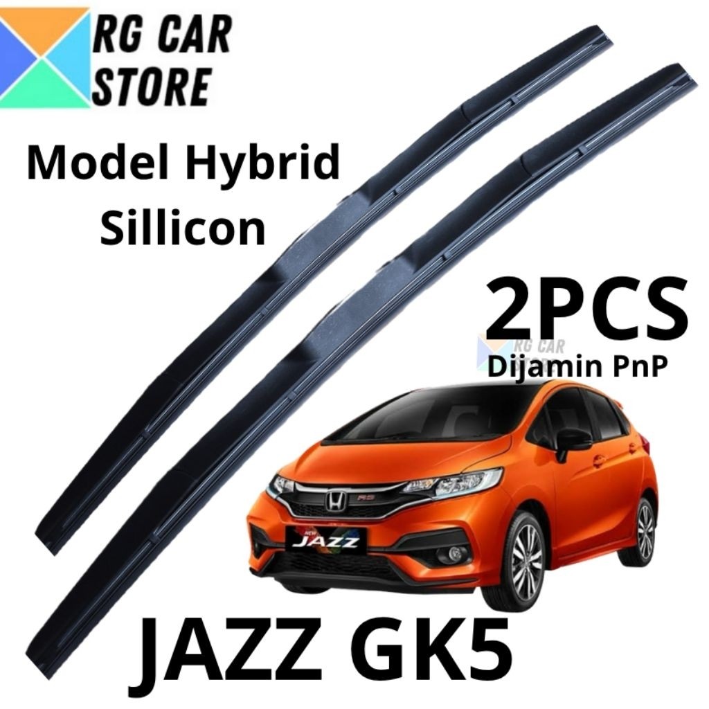 ที่ปัดน้ําฝน Jazz GK5 2 ชิ้น Hybrid Silicon Original Onami PnP Honda Jazz GK5