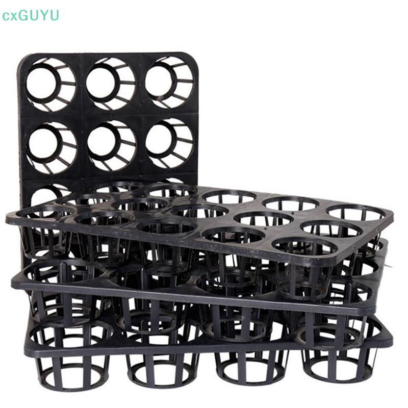 [cxGUYU] Planter Nursery Pots Plastic Round Flower Pot Cell Seedling Starter Tray Seed PRTA