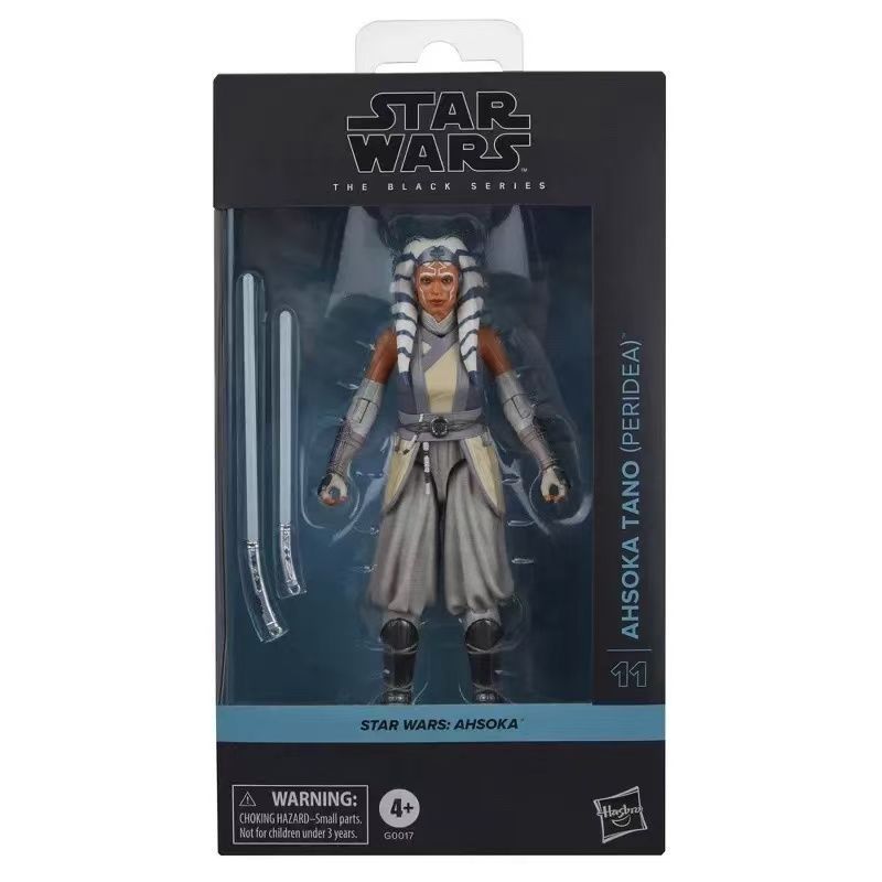 Hasbro Ready Stock Star Wars Ahsoka TV Drama 20 ซม. Ahsoka Tano ตุ๊กตาเคลื่อนย้ายได้