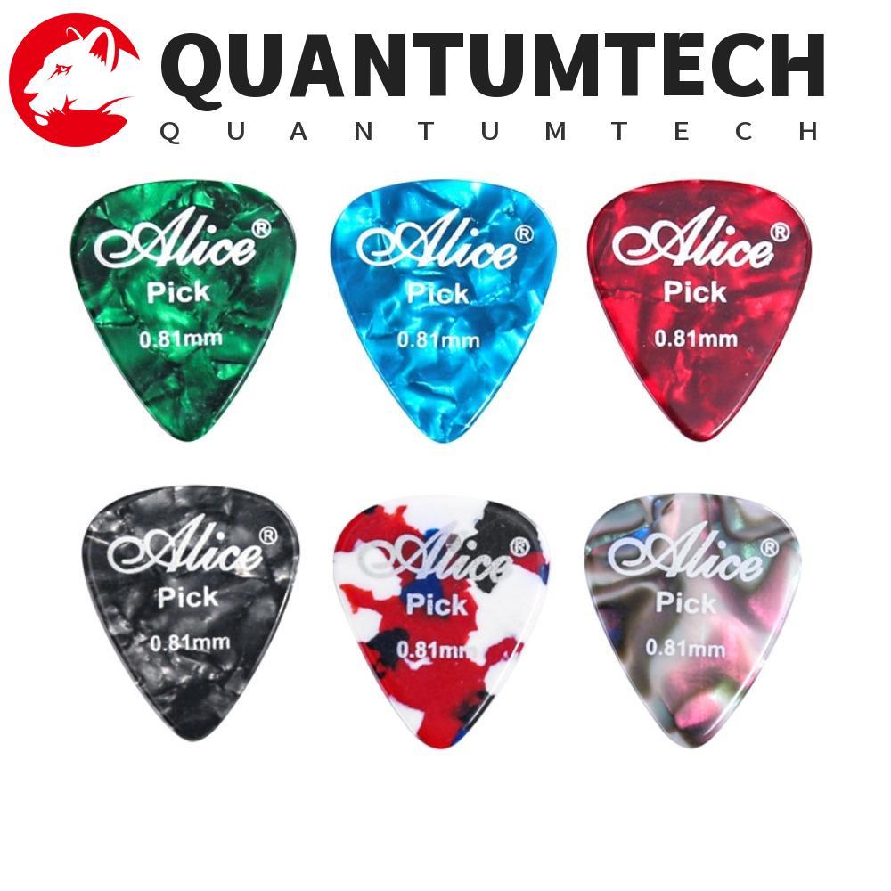 QUANTUMTECH 5 ชิ้นกีตาร์ Pick คละสี, สีสุ่มกีตาร์ Picks สี Celluloid Picks, ความหนา 0.46-1.5 อุปกรณ์เสริม Celluloid กีตาร์ Original Sound