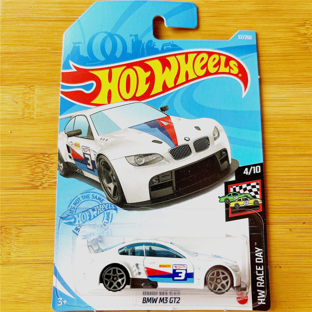 HOTWHEELS Mattel Hot Wheels Alloy Hot Small Sports Car Model 2021HC New Batch BMW BMW M3 GT2