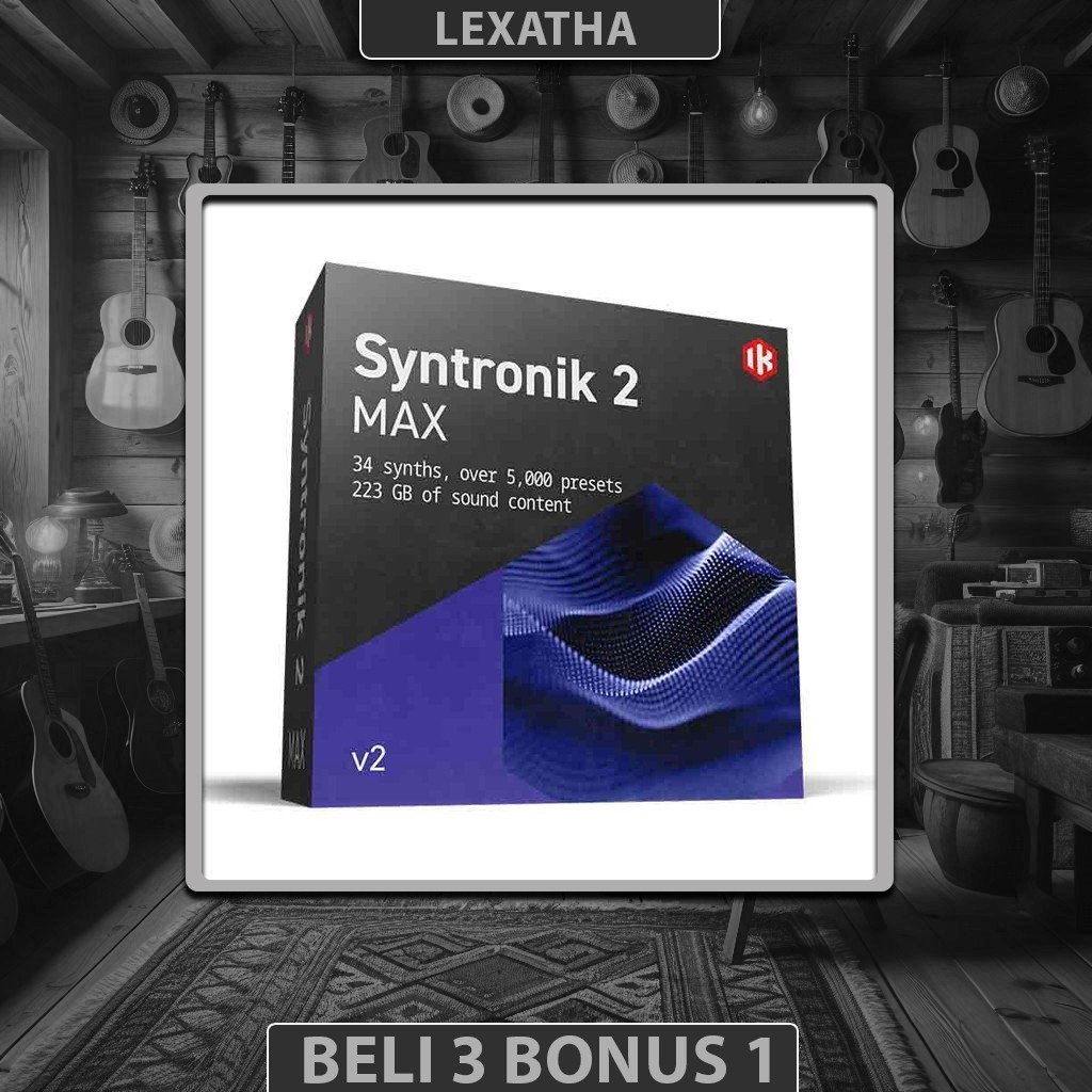 IK Multimedia Syntronik 2 MAX 220GB