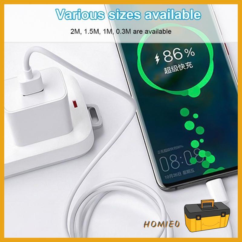 HOMIE0 สะดวกสาย USB C ยาวประเภท C ถึง USB A สายชาร์จข้อมูล 6AFast Charge ตัวเชื่อมต่อตรงสายสั้น Repl