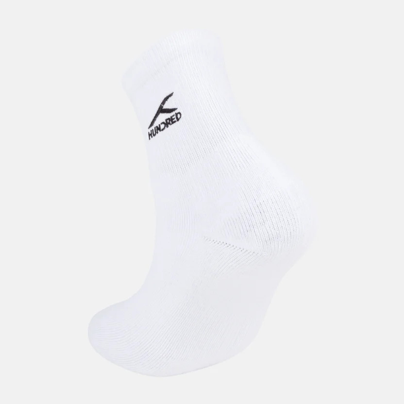 HUNDRED QUARTER SOCKS 2M120 ถุงเท้าแบดมินตัน (ถุงมือ)