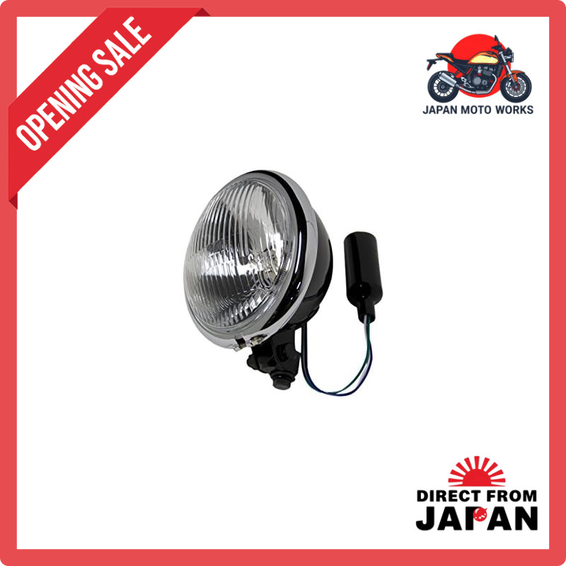 MOTOR ROCK 69 Bates Light Chrome & Black MR-LIT006