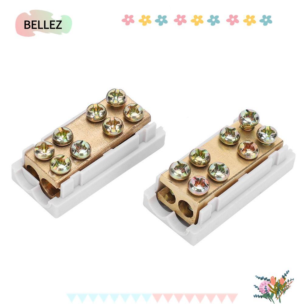 BELLEZ 5 ชิ้น Parallel Spliter, 100A ZK-1316 Terminal Spliter, Parallel Connector 1000 โวลต์ทองแดงวั