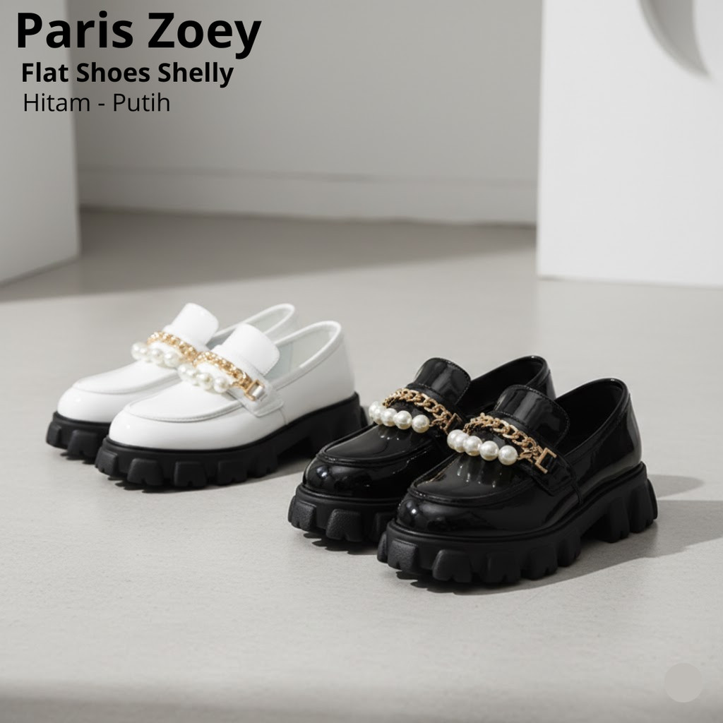 Paris Zoey รองเท้าส้นแบนผู้หญิง Shelly