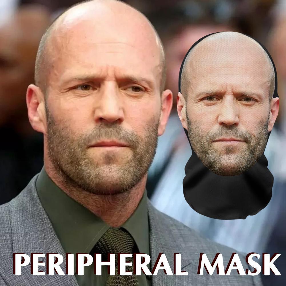 Jason Statham 3d พิมพ์ Full Face Mask คอสเพลย์ Didy Kanye หน้ากากคนดังปลอมตัวตลกหน้ากาก K1j9