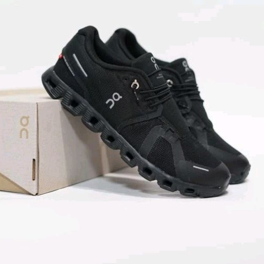 On Cloud 5 Low Black Shoes P8C5 REUT ZE0I