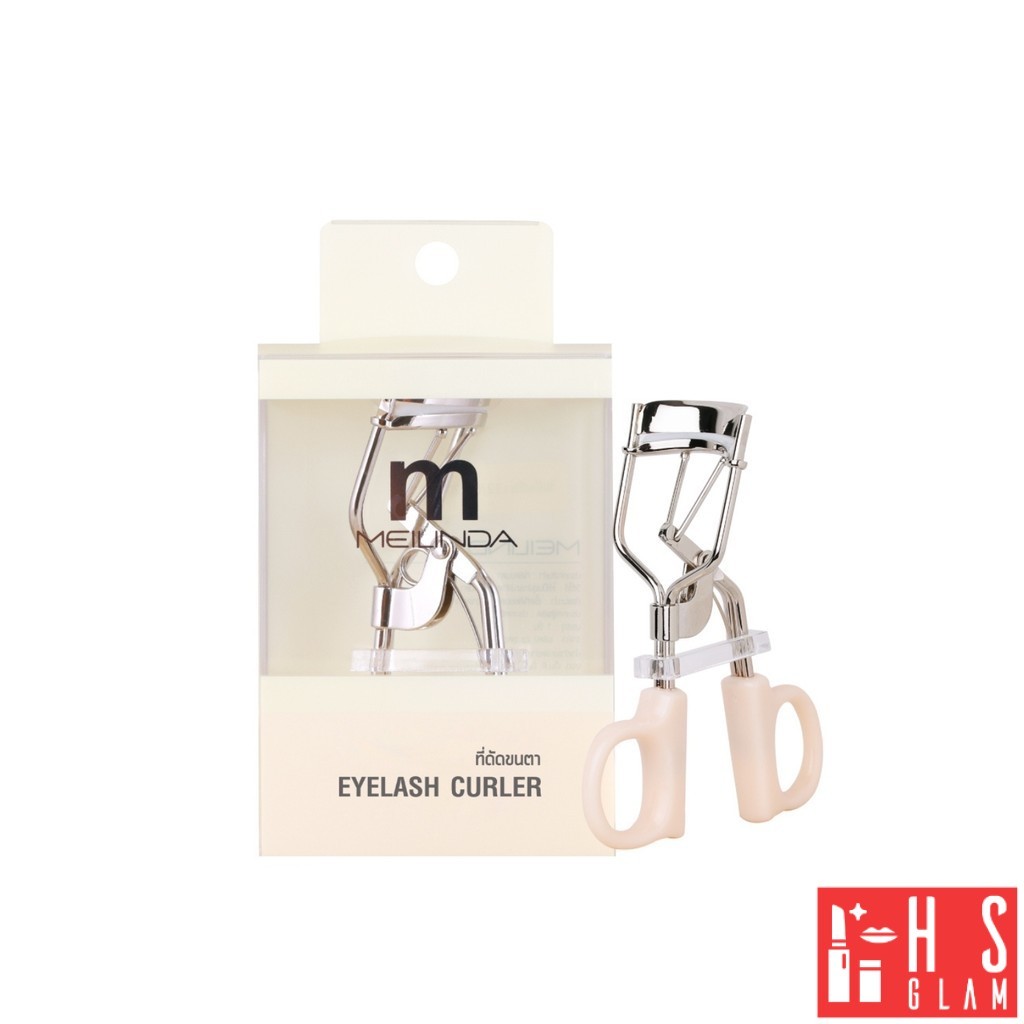 MEILINDA Creamy Basic Eyelash Curler เมลินดา ที่ดัดขนตา ดัดขนตาโค้งงอน ใช้ง่าย พกสะดวก 1 ชิ้น