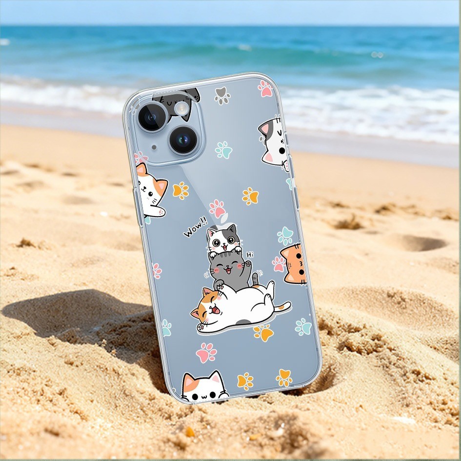 CASING SOFTCASE BENING CAT PREMIUM PRO CAMERA สําหรับ OPPO A6X A6 PRO 2026 A5 2025 A5i A5X A3X A3 NF