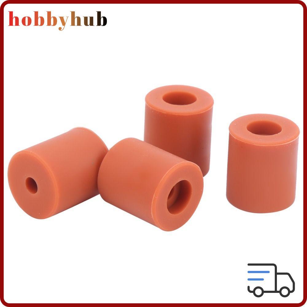 HOBBYHUB 12PCS คอลัมน์ปรับระดับ, 18 มม.16 มม.เตียงความร้อน Leveling Parts, Stable โช้คอัพซิลิโคน Sol