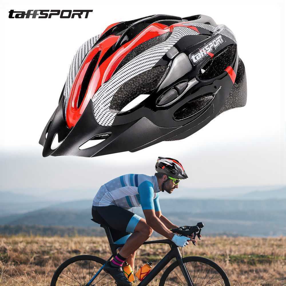 TaffiSPORT Aerodynamic EPS Foam หมวกกันน็อคจักรยาน Unisex 21 ช่องระบายอากาศ - X10