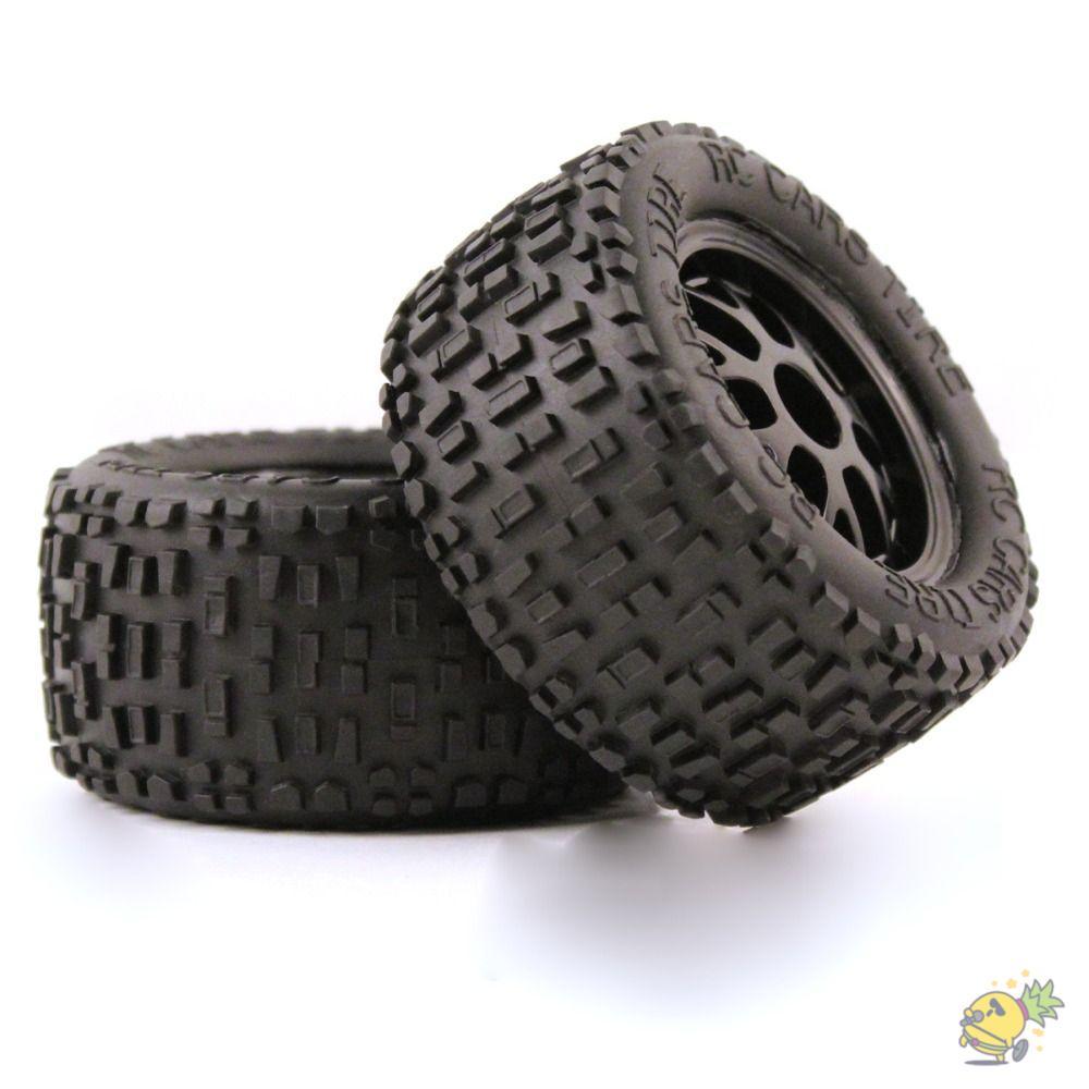 WXDX.TH 2PCS RC ยางรถ, 1:16 1:14 Hex Monste รถบรรทุกล้อ, Stable 1:18 12 มม.RC รถสําหรับ SCY 16101 16102 6101/16207/144001/16889