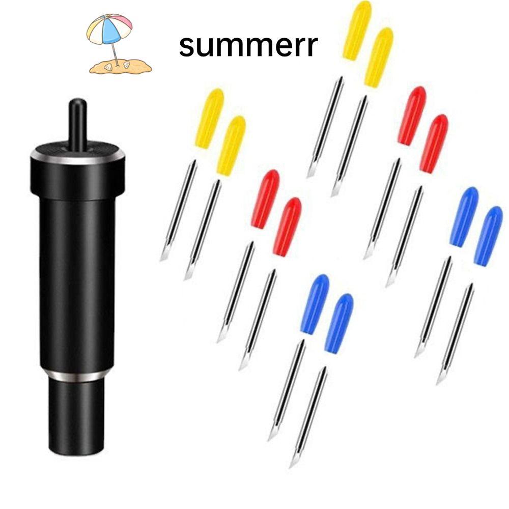 ใบมีดพล็อตเตอร์ SUMMER, โลหะ 30 45 60 องศาใบมีดตัดลึก, เปลี่ยนใบมีดเรียบสําหรับ Cricut Explore 3/Air