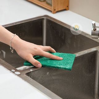 สก๊อตไบร์ท แผ่นใยขัด 1 แผ่น แบบคละสี ล้างจ้าน ขัดหม้อ ขจัดคร…