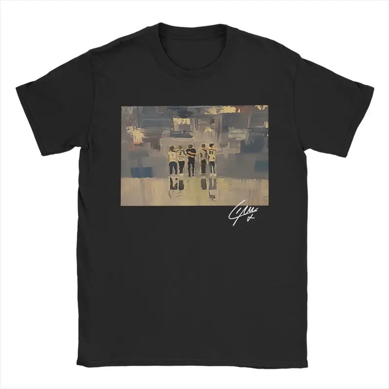 เสื้อยืด Liam Payne Choose Love สำหรับผู้ชาย เสื้อยืดคอตตอนวินเทจ คอกลม แขนสั้น ไซส์ใหญ่