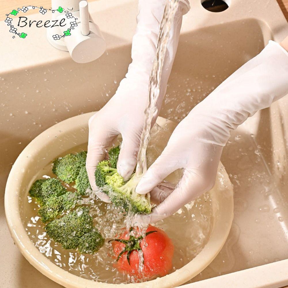 BREEZE ทําความสะอาดในครัวเรือนยาวทนทานหนาล้างจานครัว