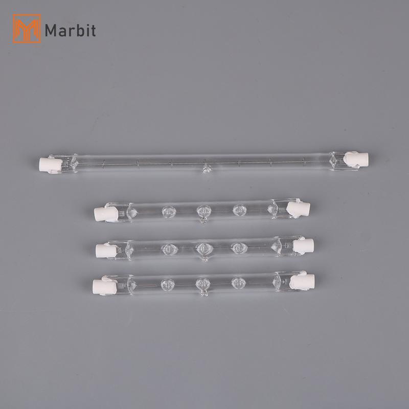 Marbit โคมไฟ 70-1000W Double Ended Linear R7s หลอดไฟฮาโลเจน AC220-240V ตกแต่งในครัวเรือน R7s หลอดไฟฮ