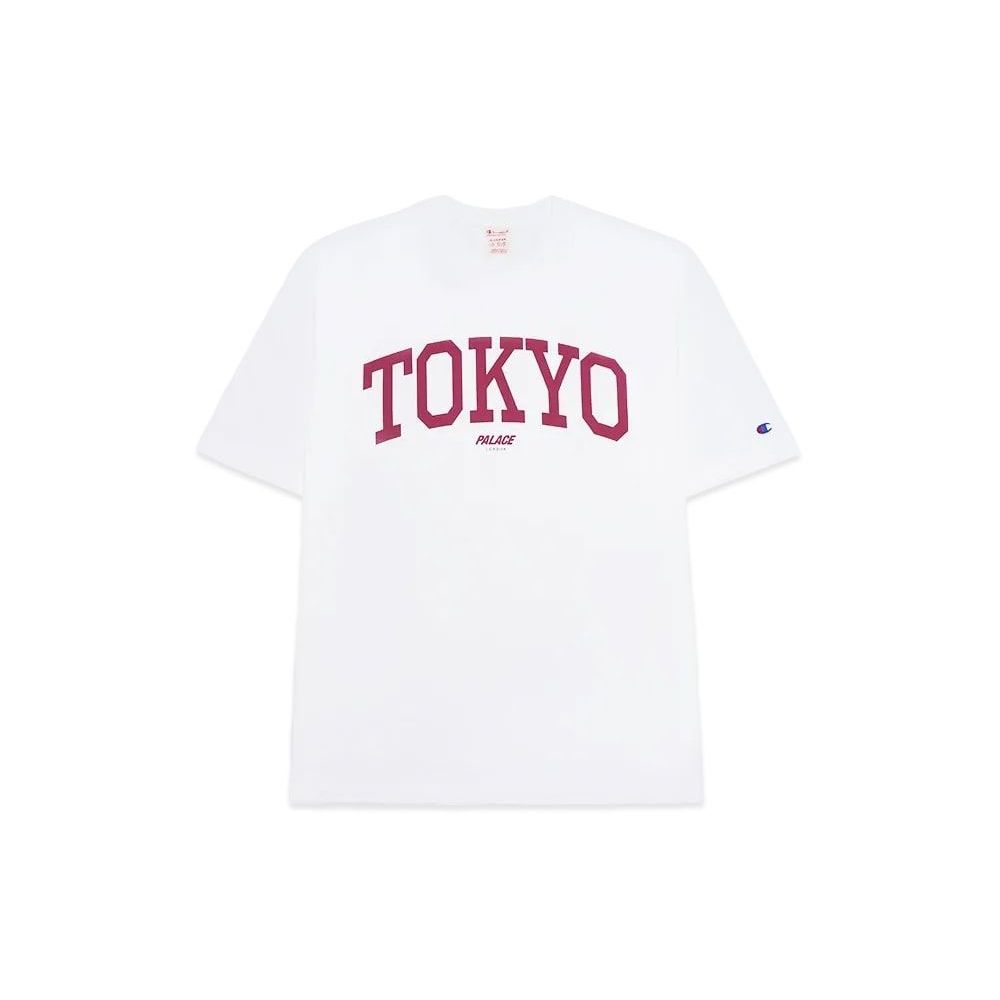 PALACE x Champion Shop T-Shirt Tokyo White Unused