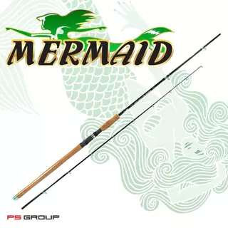 คัน Mermaid First Series คันหน้าดินแบลงค์ Graphite มีทั้งเบทและสปิน ความยาว 8-10 ฟุต