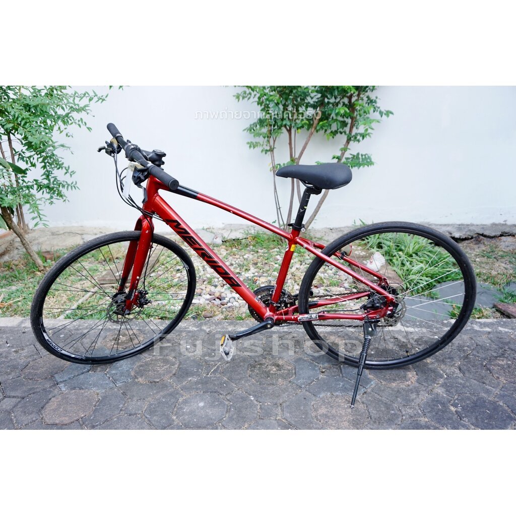 จักรยานไฮบริดญี่ปุ่น - ล้อ 700x28C - เกียร์ 3x8 (24 สปีด) - อลูมิเนียม - ดิสก์เบรค - Merida Crossway