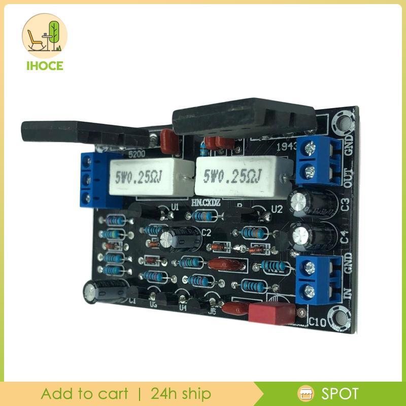 [Ihoce] โมดูลบอร์ดขยายเสียงช่อง PCB, V 2SC52SA1943 สําหรับโฮมเธียเตอร์ลําโพง