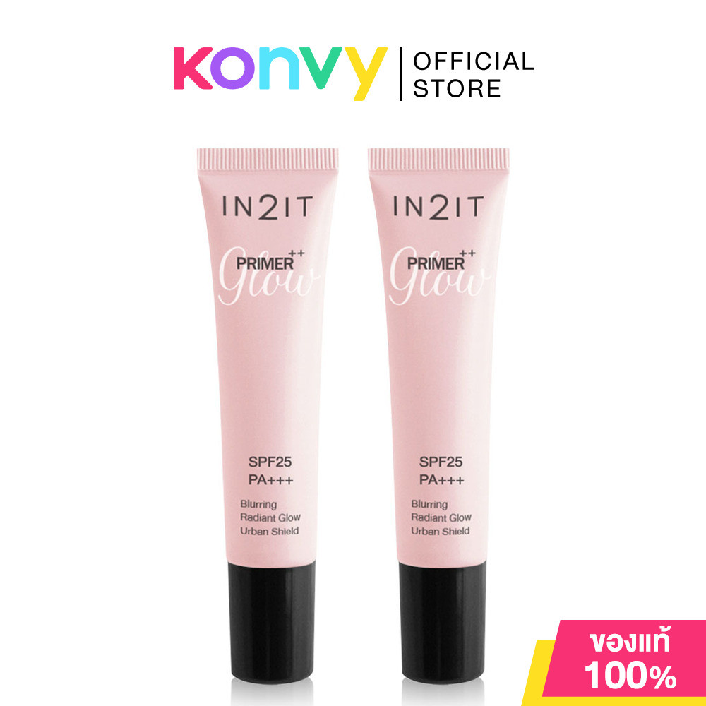 In2It Primer++ Glow [3g x 2pcs] #PMGM อินทูอิท ไพรเมอร์สูตรอ่อนโยน.