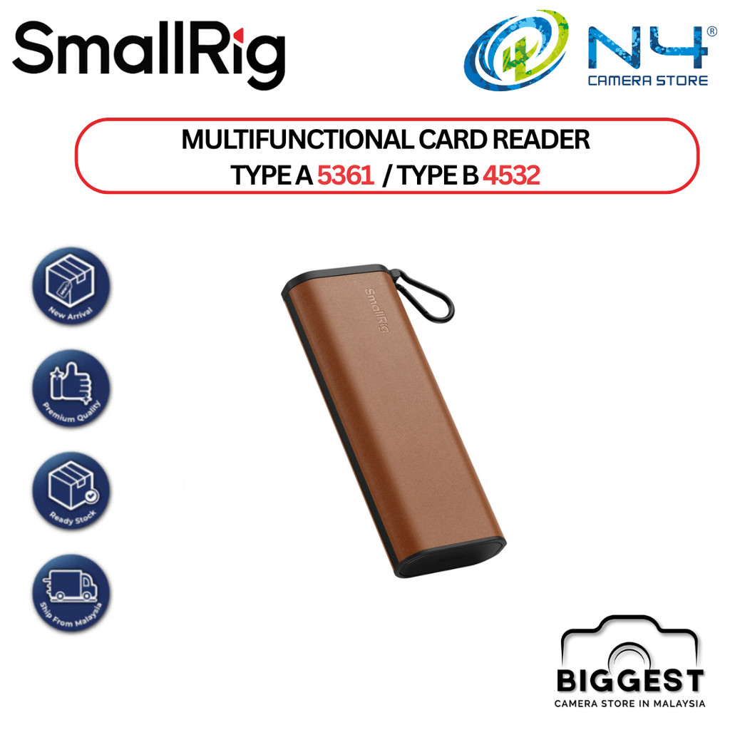 SmallRig Multifunctional Card Reader และ Storage Case สําหรับ CFexpress Type A / CFexpress Type B 53