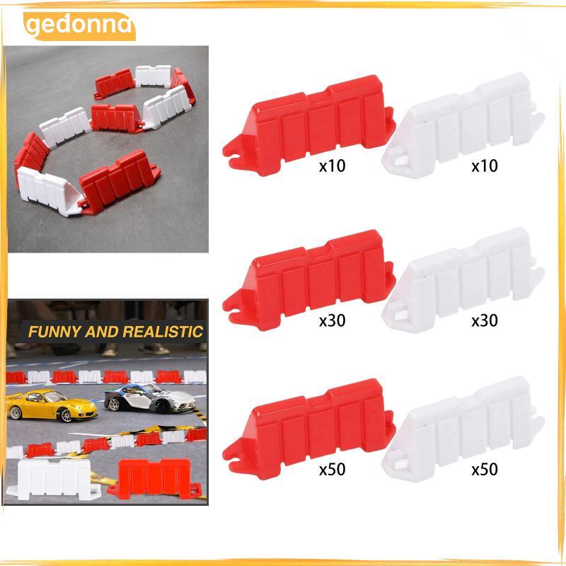 [gedonna] RC Car Drift Track Set รั้วพลาสติก Mini Circuit Track ของเล่นเพื่อการศึกษาสําหรับ Drift RC