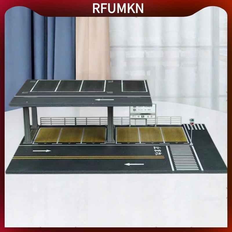 [rfumkn] 1/64 รถDiecast Display Case,Diecast Showcase,Protect Gift Car Garage Display